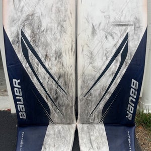 35"  Bauer Hyperlite 2 Goalie Leg Pads (Used)