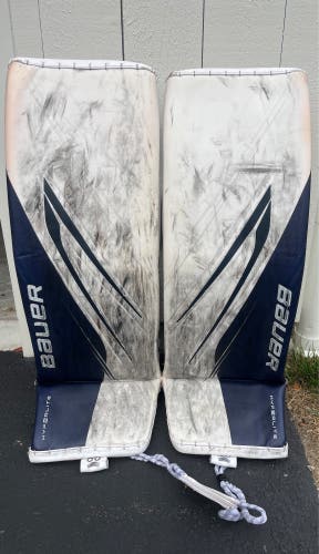 35"  Bauer Hyperlite 2 Goalie Leg Pads (Used)
