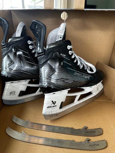 2024 Bauer Supreme M50 Pro Hockey Skates Regular Width   6 (Used)