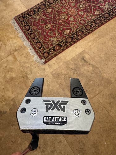 PXG Battle Ready 2 Bat Attack RH Platinum - Very Good Condition