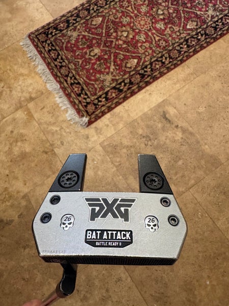 PXG Battle Ready 2 Bat Attack RH Platinum - Very Good Condition