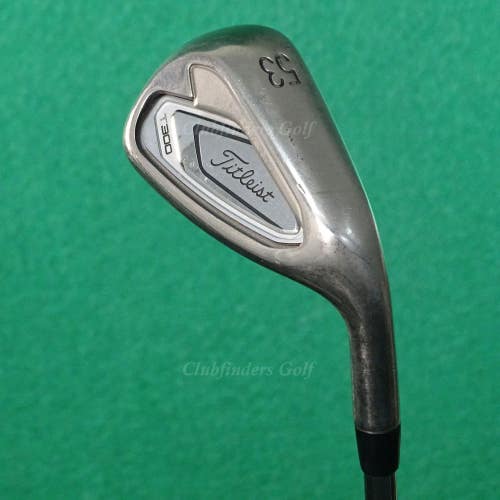 Titleist T-Series T300 53 AW Approach Wedge TT AMT Red R300 Steel Regular