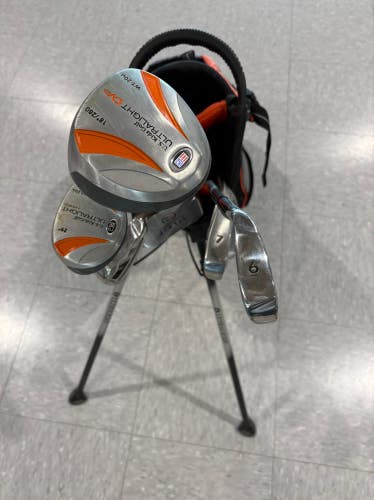 Junior US Kids Golf WT-20 Clubs (Full Set) Right Handed 7 Pieces (Used)