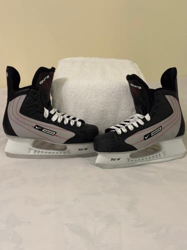 Nike-Bauer Ignite 22 Senior Men's Ice Hockey Skates 12D - Excellent Condition