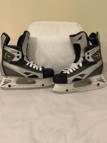 Mission Fuel 85 Senior Men's Ice Hockey Skates 7.5E - Excellent Condition