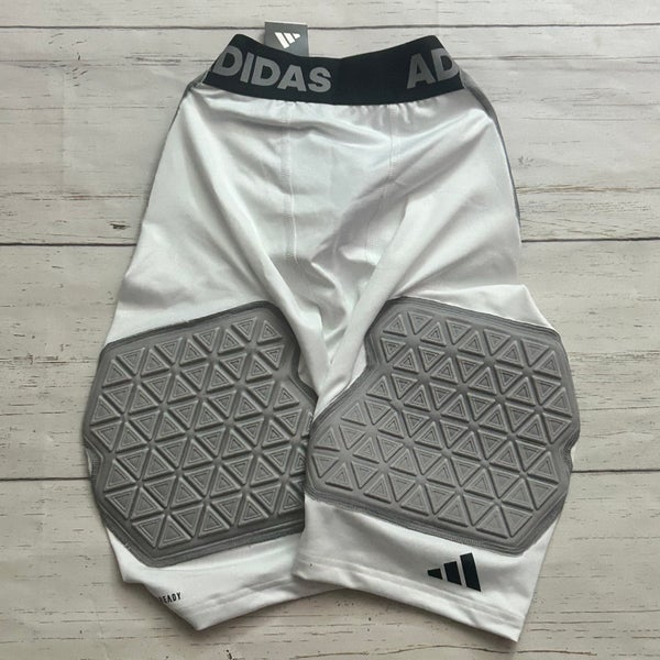 Adidas Aeroready Paddle Griddle Football Compression Shorts White Size XL
