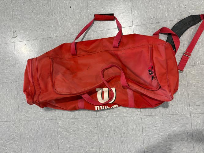 Red Wilson Equipment Bag (Used)