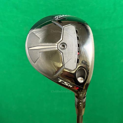 Titleist TSR3 15 Fairway Wood Mitsubishi Kai'li White 60-S Graphite Stiff w/HC