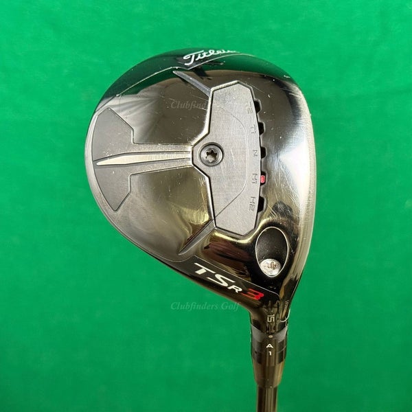 Titleist TSR3 15 Fairway Wood Mitsubishi Kai'li White 60-S Graphite Stiff w/HC