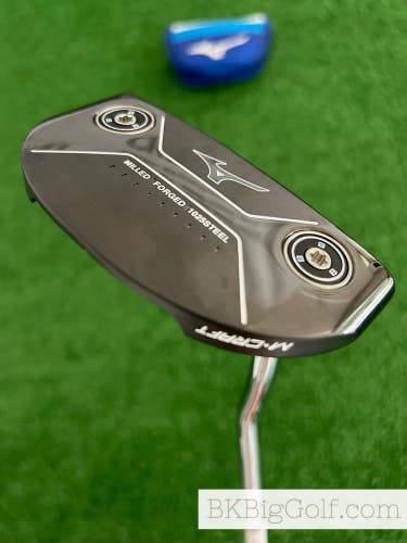 Mizuno M-Craft III Black 35 Double Bend Putter w Headcover