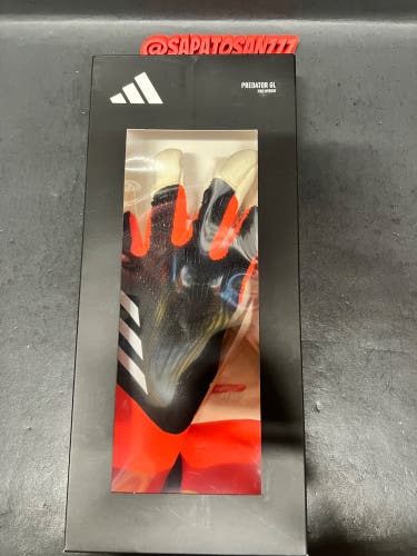 ADIDAS PREDATOR GL PRO HYP GOAL KEEPER GLOVES GK YELLOW [IQ4025] SZ 8 NWT $160