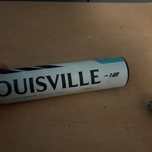 Louisville Slugger Bat (-12) 18 oz 30" (Used)