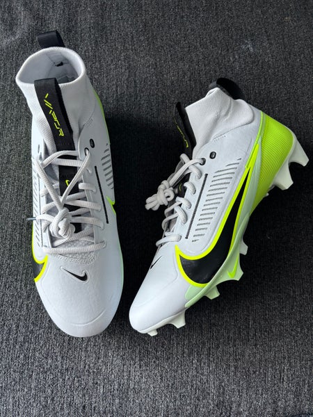 Nike Vapor Edge Pro 360 2 “Platinum Vapor Green” Football Cleats Size 10.5