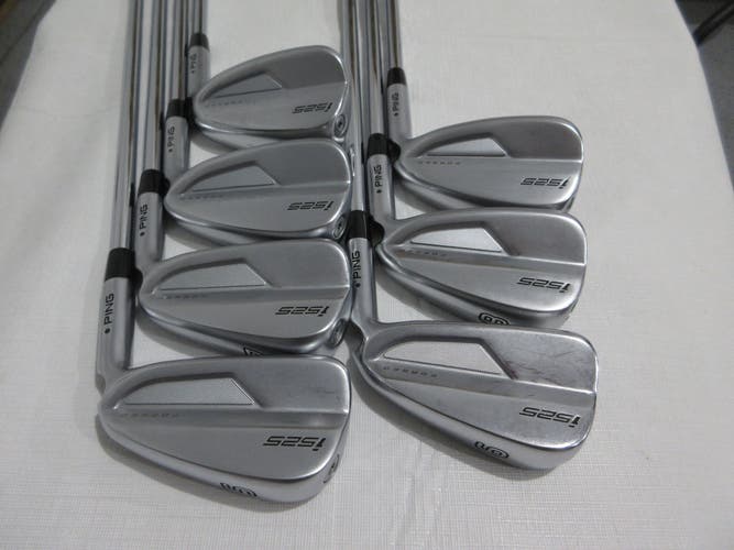 Ping i525 Iron Set - 5-PW, UW - AWT Stiff Flex Steel - Black Dot - Power Spec