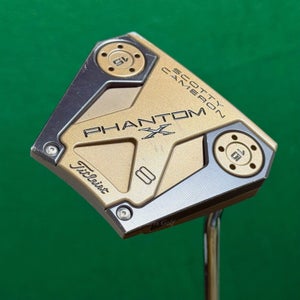 Scotty Cameron Custom 2021 Phantom X 8 35" SB Mallet Putter Titleist w/ HC