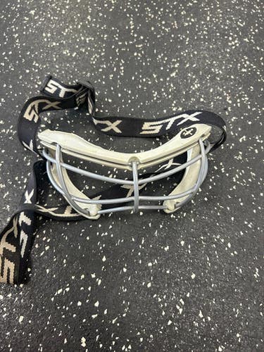 Used STX Z SEE Lacrosse Facial Protect Grey SM 11849-S000029987