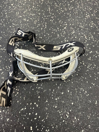 Used STX Z SEE Lacrosse Facial Protect Grey SM 11849-S000029987