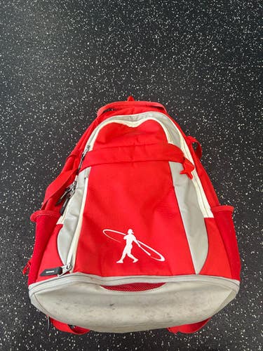 Used Nike SWINGMAN BB/SB Player Backpack Red 11849-S000029995