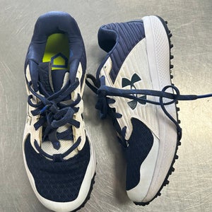 Used Under Armour CHARGED TURF BB/SB Cleats Navy Blue Senior 8.5 11849-S000029980