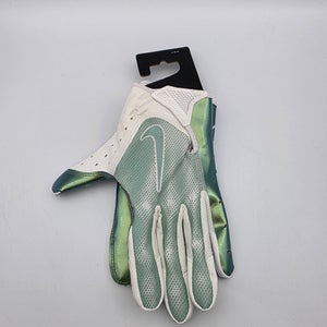 Nike Vapor Jet 7.0 Iridescent Gloves Green Size Large New with Tags