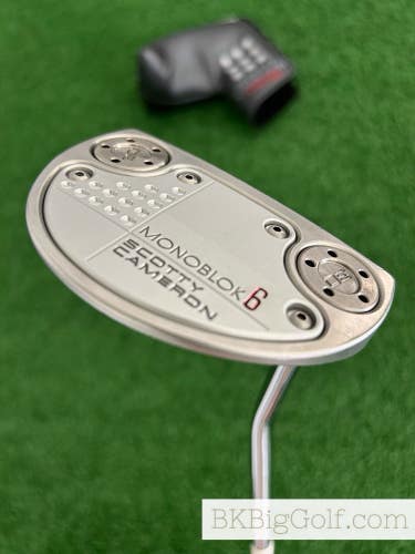 Titleist Scotty Cameron Monoblok #6 33 Putter w Headcover