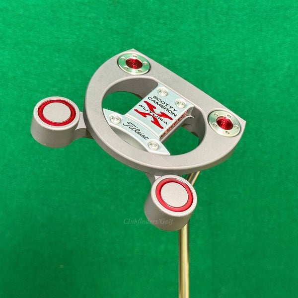 Scotty Cameron Futura X 2013 34" Double-Bend Putter w/ Super Stroke & HC