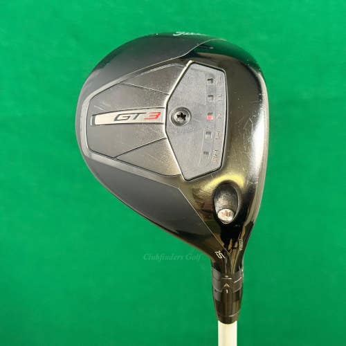 Titleist GT3 15 Fairway Wood Aldila Rogue 70-X Graphite Extra Stiff w/HC