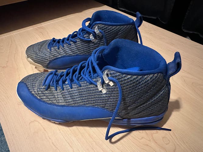 Jordan 12 Retro MCS Game Royal/White-Metallic Silver 9.5 (Used)