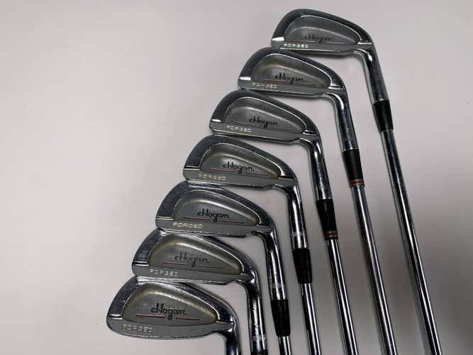 Ben Hogan Edge Iron Set 2-8 Apex 3 Regular Steel Mens RH