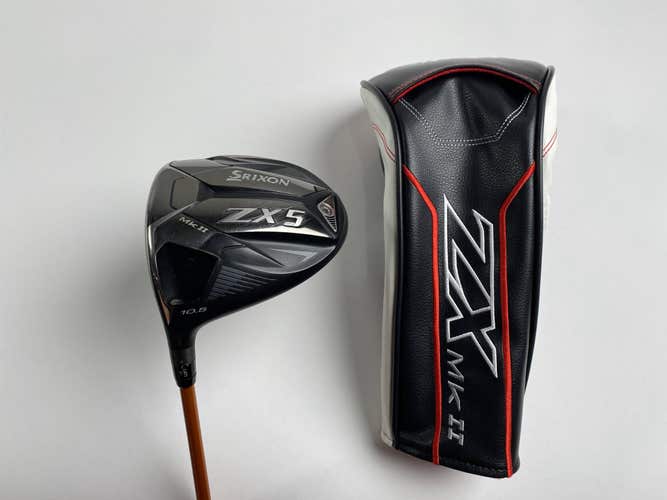 Srixon ZX5 MKII Driver 10.5* Graphite Design Tour AD DI-7 Stiff LH HC Midsize