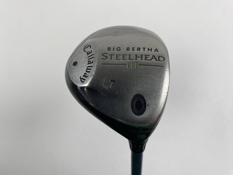 Callaway Steelhead III 7 Fairway Wood 21* System III Ladies Graphite Womens RH