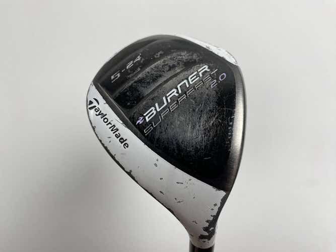 Taylormade Burner Superfast 2.0 5 Hybrid 24* REAX Ladies Graphite Womens RH
