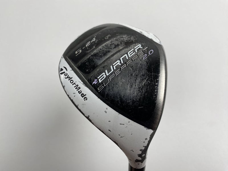 Taylormade Burner Superfast 2.0 5 Hybrid 24* REAX Ladies Graphite Womens RH