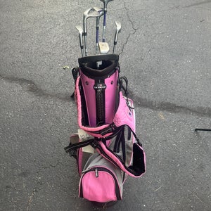 Youth US Kids Golf Set With Pink Bag !!!
