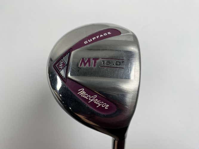 Macgregor MT 3 Fairway Wood 15* 55g Ladies Graphite Womens RH