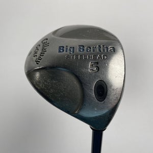 Callaway Steelhead 5 Fairway Wood 18* Ladies Gems 99 Ladies Graphite Womens RH