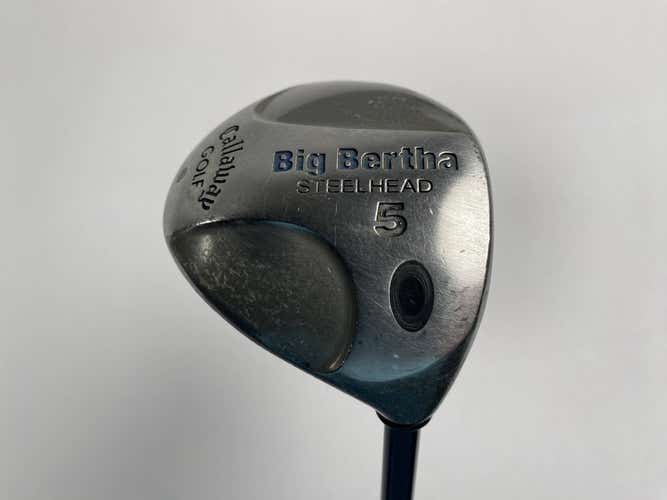 Callaway Steelhead 5 Fairway Wood 18* Ladies Gems 99 Ladies Graphite Womens RH