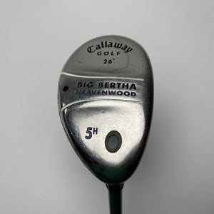 Callaway Big Bertha Heavenwood 5 Hybrid 26* Aldila 50g Ladies Graphite Womens RH