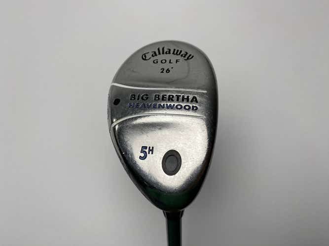 Callaway Big Bertha Heavenwood 5 Hybrid 26* Aldila 50g Ladies Graphite Womens RH