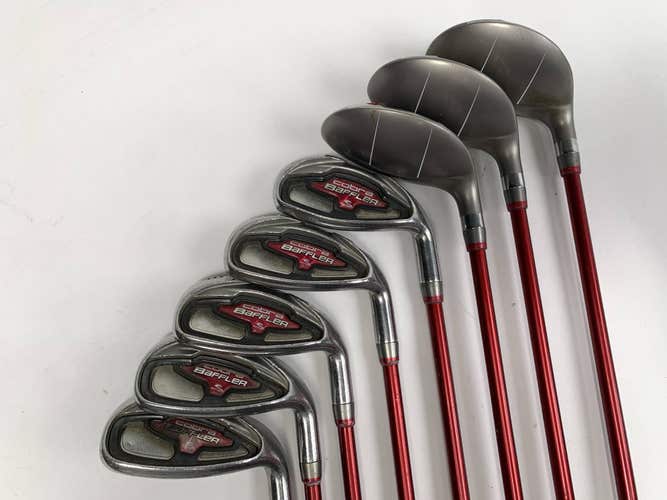 Cobra Baffler 2012 Hybrid Iron Set 4-PW+GW Baffler 53g Regular Graphite Mens RH