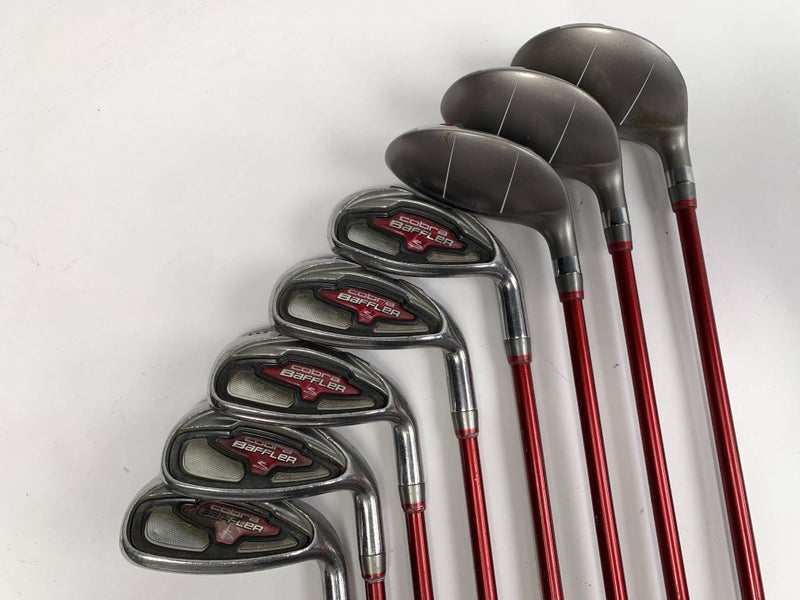 Cobra Baffler 2012 Hybrid Iron Set 4-PW+GW Baffler 53g Regular Graphite Mens RH