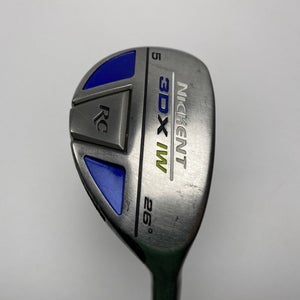 Nickent 3DX RC Ironwood 5 Hybrid 26* 55g Ladies Graphite Womens RH