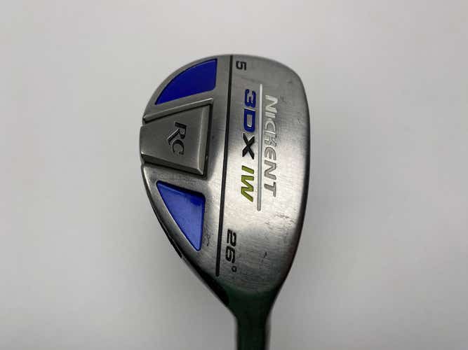 Nickent 3DX RC Ironwood 5 Hybrid 26* 55g Ladies Graphite Womens RH