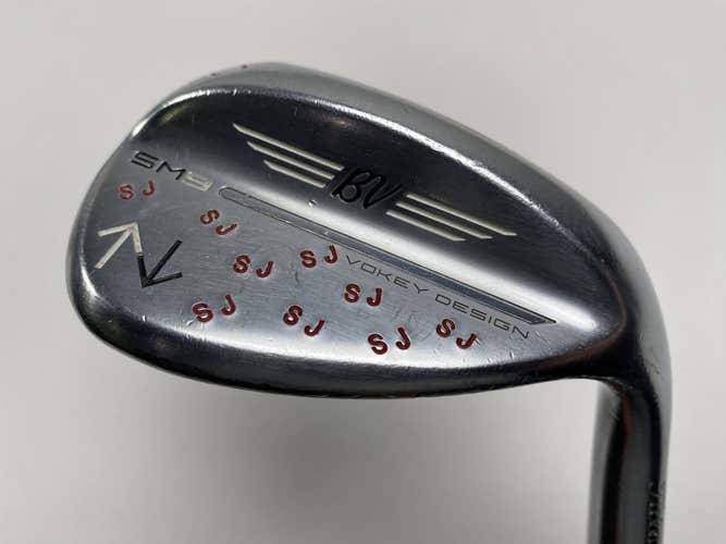 Titleist Vokey SM9 Tour Chrome 60* 12 D-Grind Wedge Steel Mens RH Undersize Grip