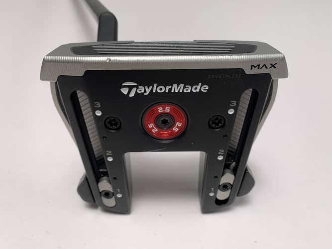TaylorMade Spider GT Max Single Bend Putter 35" SuperStroke Pistol GTR 1.0 LH