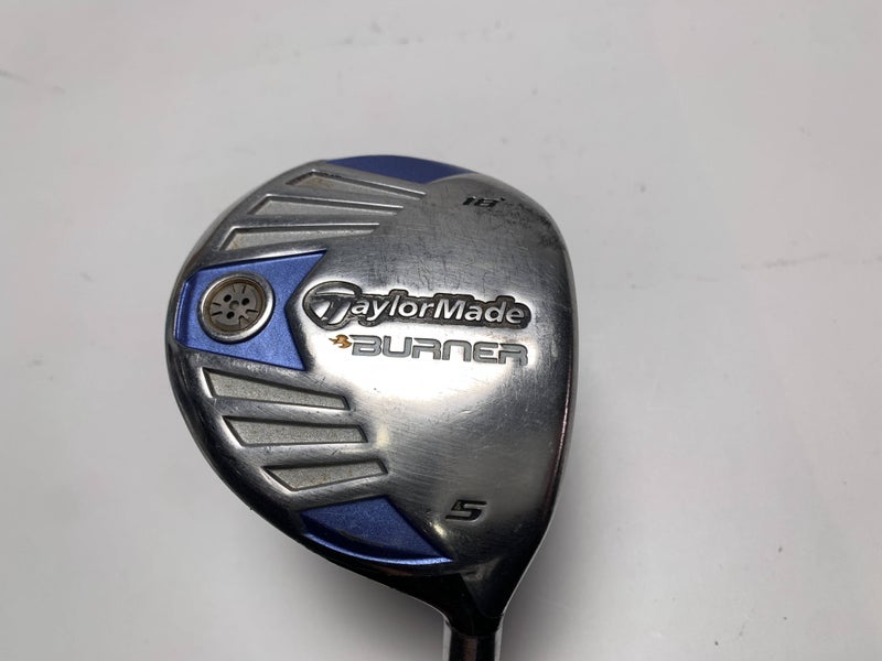 TaylorMade Burner Steel 2007 5 Fairway Wood 18* REAX SuperFast Ladies RH
