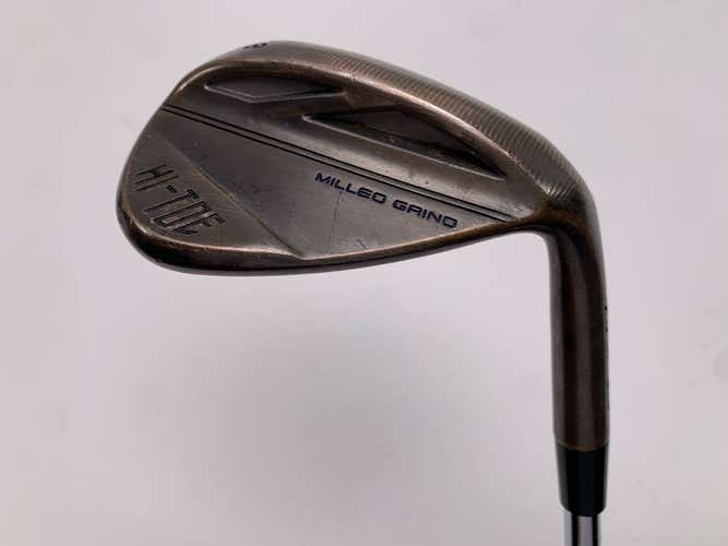 TaylorMade Milled Grind Hi-Toe 3 Copper 58* 7 KBS Hi-Rev 2.0 Wedge Steel Mens RH