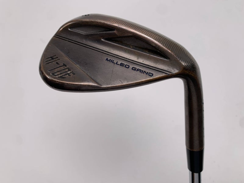 TaylorMade Milled Grind Hi-Toe 3 Copper 58* 7 KBS Hi-Rev 2.0 Wedge Steel Mens RH