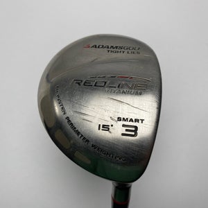 Adams Redline 3 Fairway Wood 15* Aldila NV Green 65g Regular Graphite Mens RH