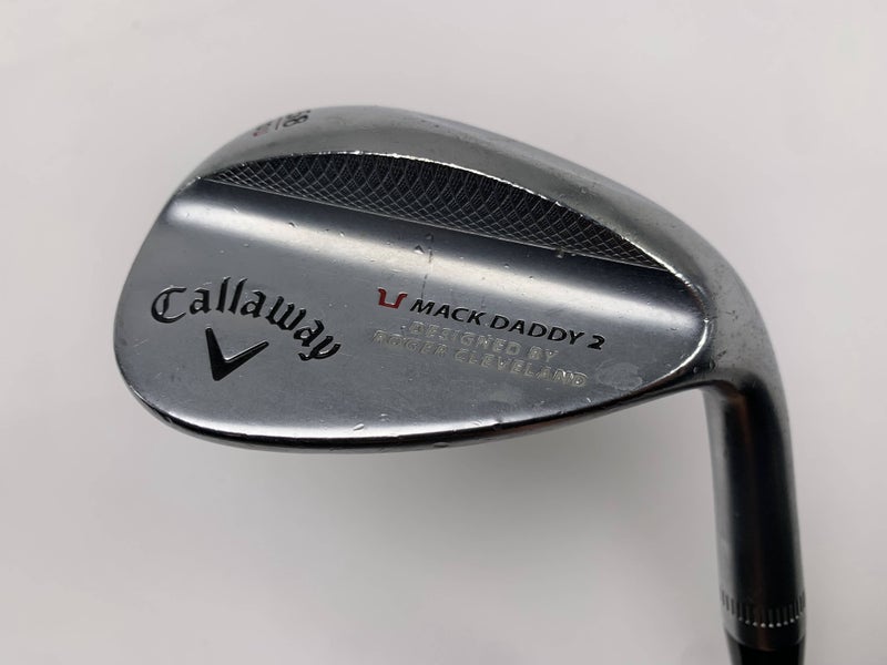 Callaway Mack Daddy 2 Chrome Wedge 58* 10 Dynamic Gold Wedge Steel Mens RH